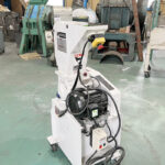 ホーライ社製　中古プラスチック粉砕機　【P-1314】　【1馬力0.75kW】　側面画像のサムネイル