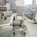 ダイコー精機社製　中古プラスチック粉砕機　【DAS-28】　【5馬力3.7kW】　背面画像のサムネイル