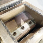 ダイコー精機社製　中古プラスチック粉砕機　【DAS-20】　【3馬力2.2kW】　刃部画像2のサムネイル