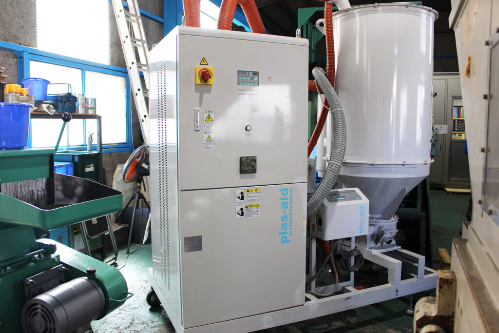 松井製作所者背　【乾燥機・除湿機】　【DMZ2-240J】　【吸引輸送装置】　【ジェットローダー】　【JL2-7VC-OP】　側面画像