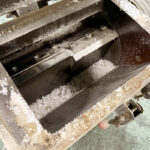 ダイコー精機社製　中古プラスチック粉砕機　【DAS-36】　【7.5馬力5.5kW】　刃部画像2のサムネイル