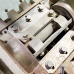 ホーライ社製　中古プラスチック粉砕機　【UC-210（U-210）】　【3馬力2.2kW】　刃部画像2のサムネイル