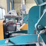 タナカ社製　中古プラスチック粉砕機　【MF55-1050】　【100馬力75kW】　背部画像のサムネイル